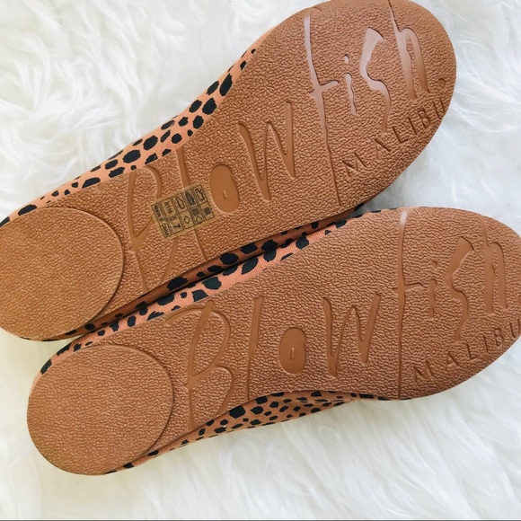 Blowfish Leopard Print Flat Shoe - Picture 4 of 9